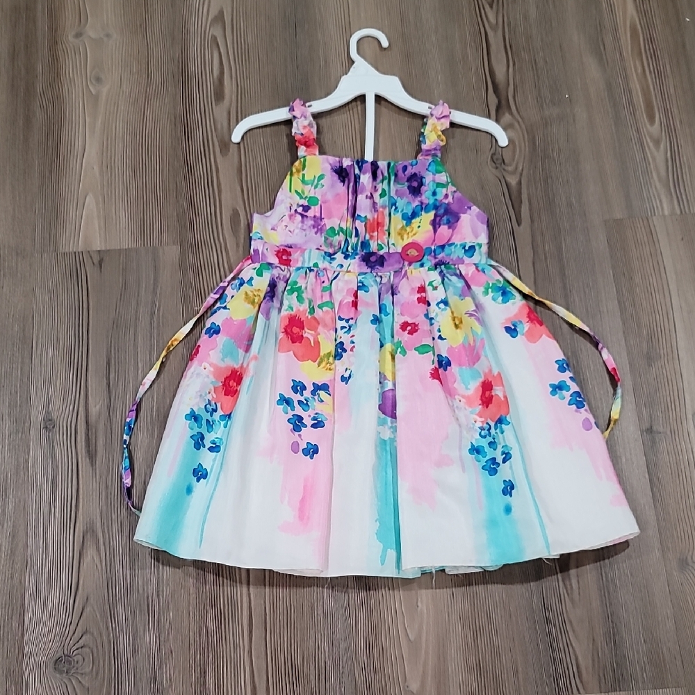 Sweet Heart Rose Multicolor Floral Dress